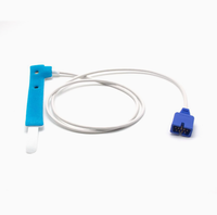 Sonde de SpO2 jetable compatible avec les connecteurs DB9, Nellcor Oximax, pour adultes et nouveau-nés, sonde en mousse