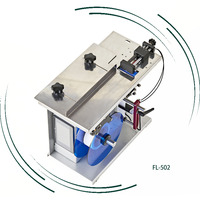 Applicateur d Étiquettes Semi Automatique L Clip Presse Plat Machine d Étiquetage d Angle Droit de Bureau pour Petites Boîtes