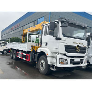 משאית מנוף SHACMAN 6X4 12 טון 16 טון מנוף משאית מטען הידראולית מנוף רכוב - Product Image 5