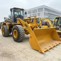 Gebrauchter Caterpillar Radlader CAT966H Werksverkauf Hochleistungsmaschine mit Niedriger Betriebsstundenzahl Fast Neuwertige Maschine