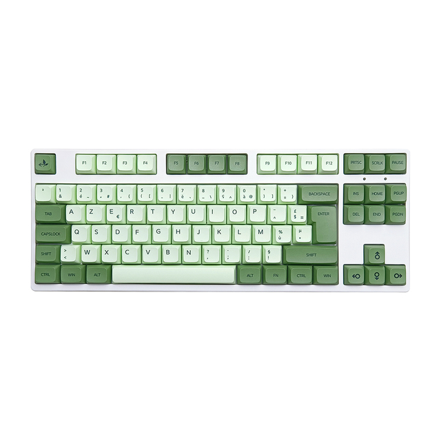 KC87 WXCVBN Mechanical Gaming Keyboard French ISO Layout TKL Keyboard Tri-mode RGB Hot Swap Support Custom Keyboard OEM/ODM