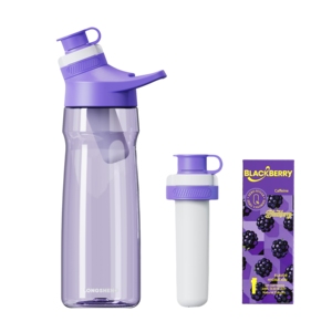 2025 Neues Design Aromatisierte Wasserflasche mit Anpassbarem Farblogo und Fruchtkapsel - Product Image 1
