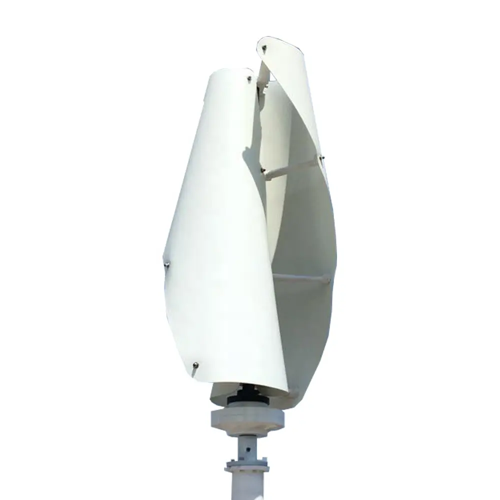 Vertical axis wind turbine 600w 12v low rpm boat generator windmill with MPPT controller free energy for home use