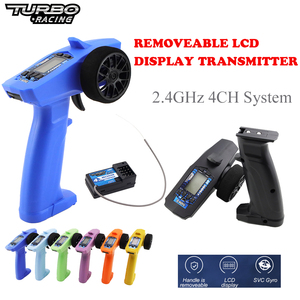 Turbo Racing P32 91803G-C 2,4G <span class=keywords><strong>4CH</strong></span> <span class=keywords><strong>VT</strong></span>-System LCD-Display Funksender RX41 Empfänger RC Auto Truck Buggy Spielzeug Inklusive - Product Image 2