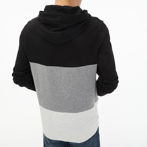 Sudadera con Capucha para Hombre, Diseño Nuevo, a la Moda, Bordada, 100% Algodón, Invierno, Bloques de Color en Contraste - Product Image 6