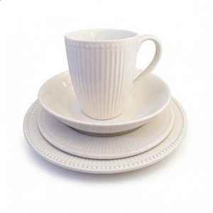 Services <span class=keywords><strong>de</strong></span> <span class=keywords><strong>table</strong></span> classiques HARVIT HY113-CD002 à prix abordable, 16 pièces en grès gaufré, écologiques, pour fêtes et hôtels, fabriqués en Chine - Product Image 1
