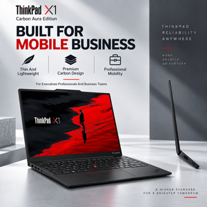 ขายส่ง Lenovo ThinkPad X1 Carbon Gen 13 Aura Edition AI Business Laptop Core Ultra 7 258V แรม 32GB SSD 1TB หน้าจอ 14 นิ้ว 2.8K OLED - Product Image 4