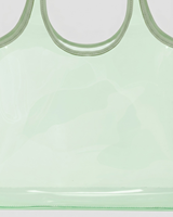 Sac de plage souple et pliable en PVC, personnalisable en usine (certifié BSCI & ISO9001), grand sac fourre-tout décontracté transparent en TPU pour femme