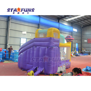 Tùy chỉnh lâu đài bouncy Inflatable Bouncer trẻ em Inflatable nhà bị trả lại với trượt nước nhảy lâu đài trượt với bóng hồ bơi - Product Image 5
