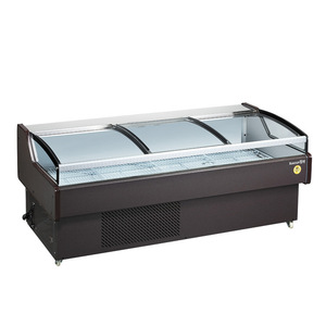 Vitrine Réfrigérée Commerciale <span class=keywords><strong>pour</strong></span> <span class=keywords><strong>Boucherie</strong></span>, Comptoir Réfrigéré <span class=keywords><strong>pour</strong></span> Viandes, Vitrine de Présentation <span class=keywords><strong>pour</strong></span> Plats Préparés, Réfrigérateur Commercial à Viande Monotempérature R404a - Product Image 4