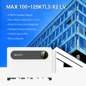 Growatt 100~125KTL3-X2 Triphasé 100kw 110kw 120kw 125kw 8 MPPTs Système Solaire Connecté au Réseau - Product Image 4