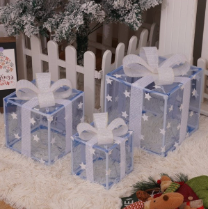 2026 New Christmas <b>Lights</b> Christmas Gift Set 3 Pieces Christmas Products Birthday <b>Party</b> Decorations Ornaments - Product Image 2