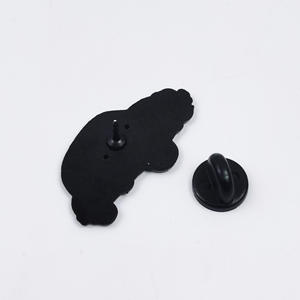 バックパック車用金属ラペルソフトハードエナメル製エコメーカーレトロレーシング黒と白 - Product Image 2