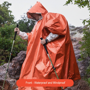 <span class=keywords><strong>Tapis</strong></span> de Survie Extérieur Réfléchissant <span class=keywords><strong>Anti</strong></span>-Exposition <span class=keywords><strong>Anti</strong></span>-<span class=keywords><strong>Froid</strong></span> Imperméable Coupe-Vent pour Camping Randonnée Urgence Pluie Coton PE - Product Image 5