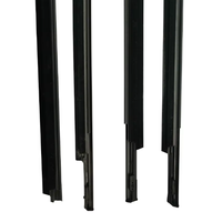 Garniture de moulure de fenêtre coupe-froid ceinture de joint de fenêtre extérieure de voiture pour Land Cruiser Prado 120 04-09