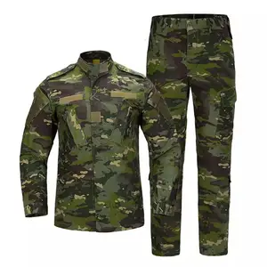 Kundenspezifische bdu Tarnuniform Design Lieferanten, taktische Jagdkleidung, Sicherheitsbeamtenuniformen schwarze Tarnung