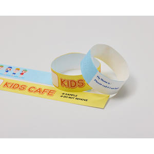 [AnyWristband] Bracelets transparents pour la personnalisation, bracelets TYVEK entièrement colorés, type individuel 20 mm (3/4 po) - Product Image 5