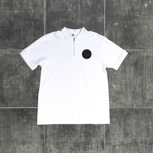 Custom Logo Printed <b>White</b> Men's Short Sleeve <b>Polo</b> Shirt Regular Fit Casual Cotton Breathable <b>Polo</b> Tee - Product Image 2