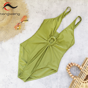TW 2026 <span class=keywords><strong>Maillot</strong></span> <span class=keywords><strong>de</strong></span> <span class=keywords><strong>bain</strong></span> une pièce personnalisé, nouvelle couleur unie, décolleté en V profond, ajouré, avec jupe <span class=keywords><strong>de</strong></span> <span class=keywords><strong>bain</strong></span>, ensemble deux <span class=keywords><strong>pièces</strong></span> pour femmes - Product Image 1