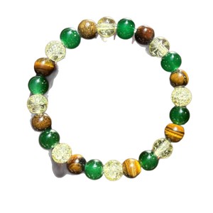 High Quality Fashion Healing <strong>Jade</strong> Volcanic Amethyst Natural <strong>Stone</strong> Custom Crystal Charm Beaded Unisex Gemstone Bangles Bracelets - Product Image 6