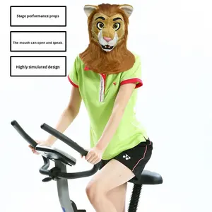 قناع رأس ثور كرتوني بفم متحرك، قناع تنكري للأنمي لمشاهير الإنترنت وتصوير الفيديوهات القصيرة - Product Image 1