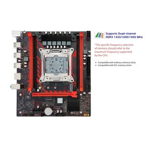 PANDL X99 MATX Desktop Gaming Mainboard Placa Madre Para Lga 2011-3 mendukung <span class=keywords><strong>DDR3</strong></span> <span class=keywords><strong>Ram</strong></span> NVME & SATA M2 memori Dual Channel - Product Image 3