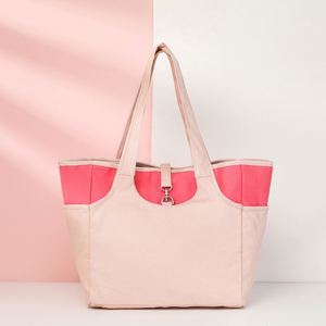Bolso de hombro orgánico reutilizable ecológico con estampado de logotipo personalizado, bolso de compras de lona de algodón, bolso de mano para mujer - Product Image 2