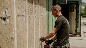 HEJ Panneaux d'isolation en <span class=keywords><strong>laine</strong></span> <span class=keywords><strong>de</strong></span> <span class=keywords><strong>roche</strong></span> économiques en gros |   Panneaux en <span class=keywords><strong>laine</strong></span> minérale pour murs extérieurs ignifuges 40-120 kg/m³ T30-<span class=keywords><strong>150</strong></span> <span class=keywords><strong>mm</strong></span> - Product Image 4