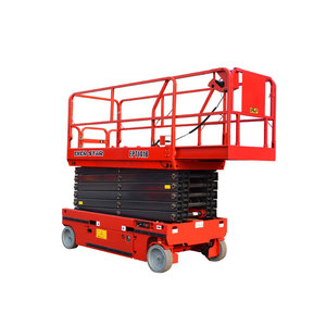 Electric Scissor Lift Silent Operation 4-16m with 230-650kg Capacity for Indoor & Outdoor Use Hydraulic Lift - Product Image 1