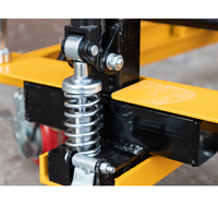 Anpassbarer 500-kg-Scherenhubtisch, 2 m, Manuell Verstellbarer Hubtisch, Tragbare Manuelle Hydraulische Hebebühne