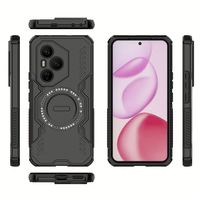 Nouvelle coque de téléphone de luxe en TPU+PC avec protection contre les chocs, dissipation de la chaleur, charge magnétique sans fil pour Honor 200/400/400 Pro 17/16/15 Pro