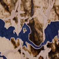 Schöne Abstrakte Maschinengefertigte Polyester-Teppiche Rutschfeste Jute-Rückseite - Goldenmoon Marke Maßgefertigte Größen Fantastische Preise Türkei