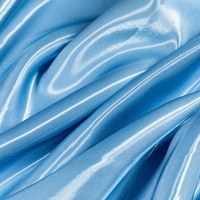 Tissu Organza Scintillant Effet Soie Métallique Brillante pour Vêtements de Mode