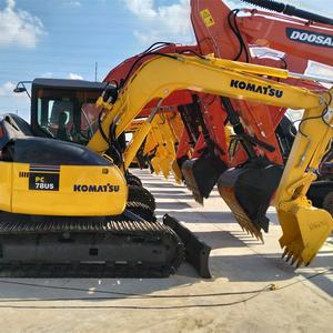 Venta directa de fábrica Komatsu PC78US excavadora usada 7ton PC78 pequeñas excavadoras agrícolas sobre orugas Pc70 Pc55 Pc60 en Stock - Product Image 3