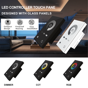 Knob Panel <b>Controller</b> PWM Dimmer Wall Mounted <b>Controller</b> EU Certificate Silky Smooth Panel <b>Controller</b> - Product Image 4