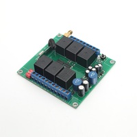 Interruptor Universal de Control remoto para puerta de garaje, módulo receptor para Motor, AC 90-260V, 6 CANALES, 433Mhz