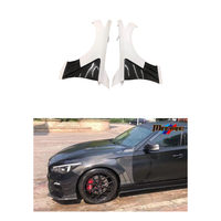 Kit de Carrocería de Fibra de Carbono y Vidrio, Diseño Versión Estadounidense, para Infiniti Q50 2014