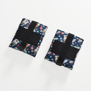 Coussinets de repose-pieds pour fauteuil roulant, protection souple, antidérapants, motif floral, paire pour utilisation avec fauteuil roulant manuel - Product Image 3