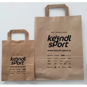 Enveloppe en papier avec poignée plate, merchandising durable - Product Image 1