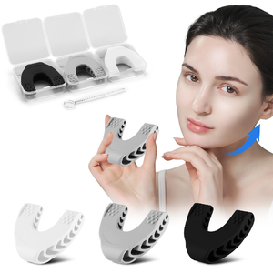 3 niveles de resistencia, ejercitador de mandíbula de silicona sin BPA, tabletas de goma, entrenador de mandíbula, ejercitador de mandíbula - Product Image 1