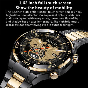 Reloj Inteligente S30Max con Pantalla Táctil AMOLED IOS, Correa de Acero Inoxidable, Multifunción Deportiva, Detección de Frecuencia Cardíaca, Llamadas, IP67, Inalámbrico - Product Image 3