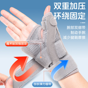 อุปกรณ์พยุงข้อมือสำหรับการฟื้นฟูและยึดตรึงข้อมือ, อุปกรณ์พยุงข้อมือที่มีแรงกดที่ข้อต่อหัวแม่มือ และอุปกรณ์พยุงข้อมือแบบยึดตรึงด้วยแรงกด - Product Image 2
