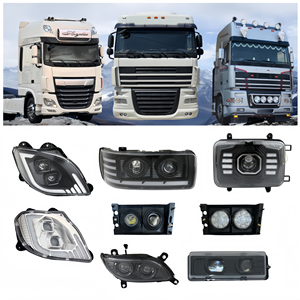 Debutto Mondiale: Gruppo Fari a LED Matrix a 5 Lenti per <span class=keywords><strong>Camion</strong></span> Modificato <span class=keywords><strong>DAF</strong></span> XF105 <span class=keywords><strong>CF</strong></span> 85, 24V, 500% Più Luminoso, Aggiornamento Proiettore - Product Image 6