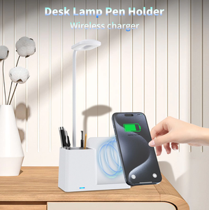 व्यक्तिगत वायरलेस चार्जर डेस्क लैंप पेन आयोजक ग्राहकों और कर्मचारियों के लिए सस्ता प्रोमो उपहार - Product Image 6