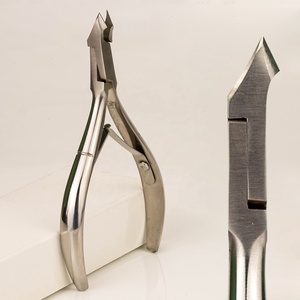 6.5mm Cutting Mouth Silver Jaw 16 Professional Manicure <strong>Cutter</strong> Clipper <strong>Cutticle</strong> Tweezers Nail Cuticle Nipper Stainless Steel - Product Image 1