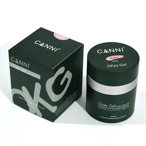CANNI 30G Gel de sculpture pour ongles type pompe, 6 couleurs, Gel UV Soak Off pour extension, pour salon de manucure - Product Image 1