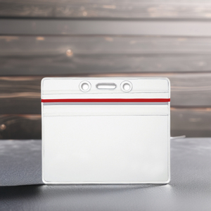 Clear Soft PVC Waterproof Zipper Credit Card Holder ID Protector - Product Image 2
