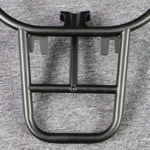 แร็คท้ายรถสกู๊ตเตอร์คุณภาพสูง แร็คบรรทุกสัมภาระสำหรับมอเตอร์ไซค์ <span class=keywords><strong>Vespa</strong></span> LX50 <span class=keywords><strong>Lx</strong></span> 150 LXV LT <span class=keywords><strong>S</strong></span> GTS 300 250 <span class=keywords><strong>125</strong></span> - Product Image 3