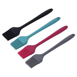 Food Grade Silicone Pastry <b>Brush</b> <b>Heat</b> Resistant BBQ Oil <b>Brush</b> Kitchen Baking Tool Custom Logo OEM ODM - Product Image 6