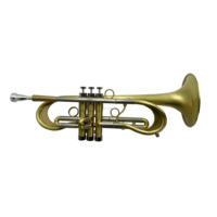 SEASOUND Professional Vintage BB Tone Trumpet Heavy Piston Instrument with Brass Body JYTR409MP1 OEM